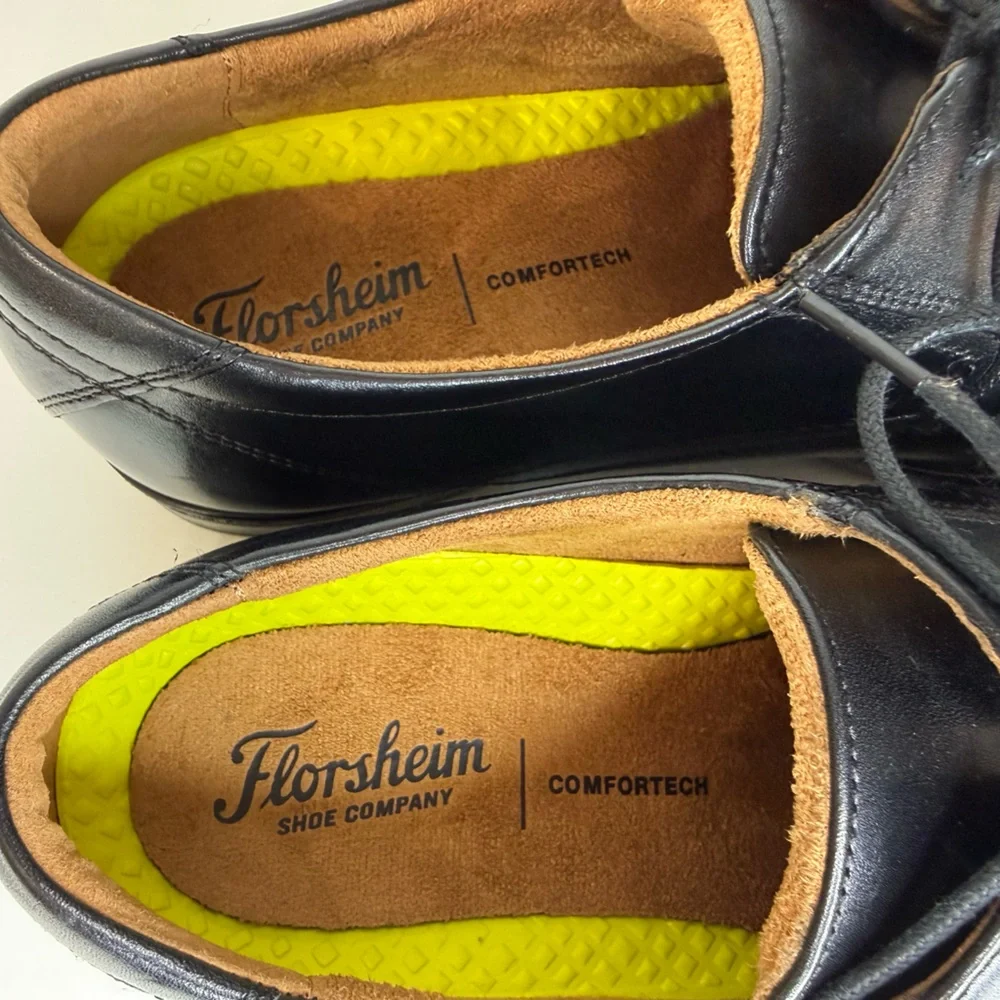 Florsheim black leather